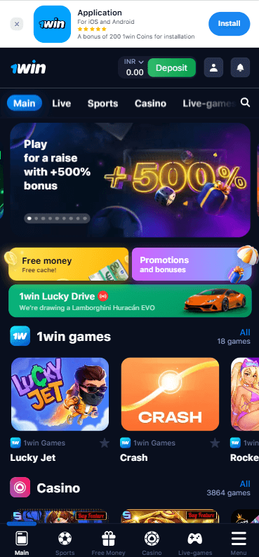 1win app